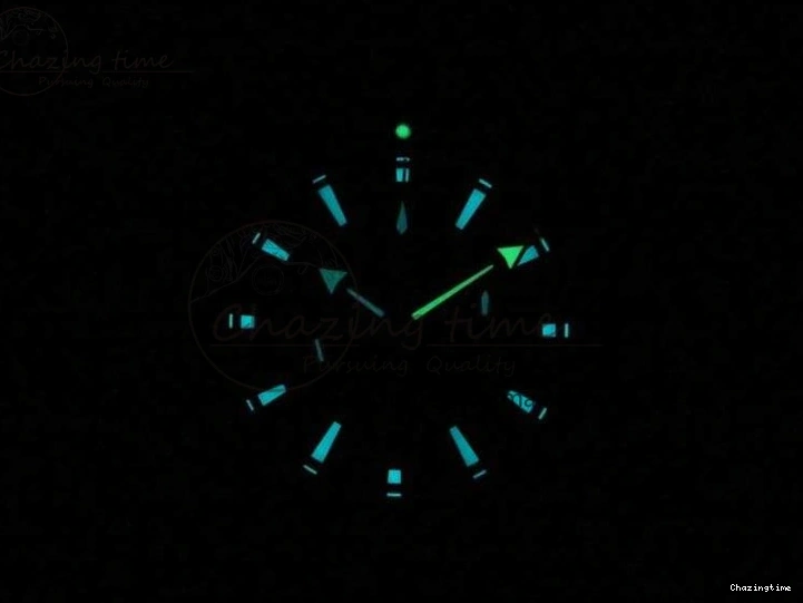 0504 Planet Ocean Master Chronometer Chrono DLC OM 1:1 Best Edition Black Dial On Nylon Strap A Chic 8103